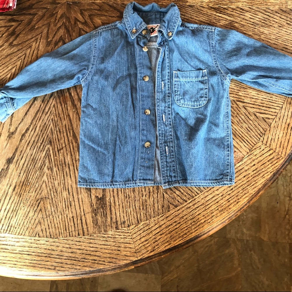 Denim Button up Long sleeve